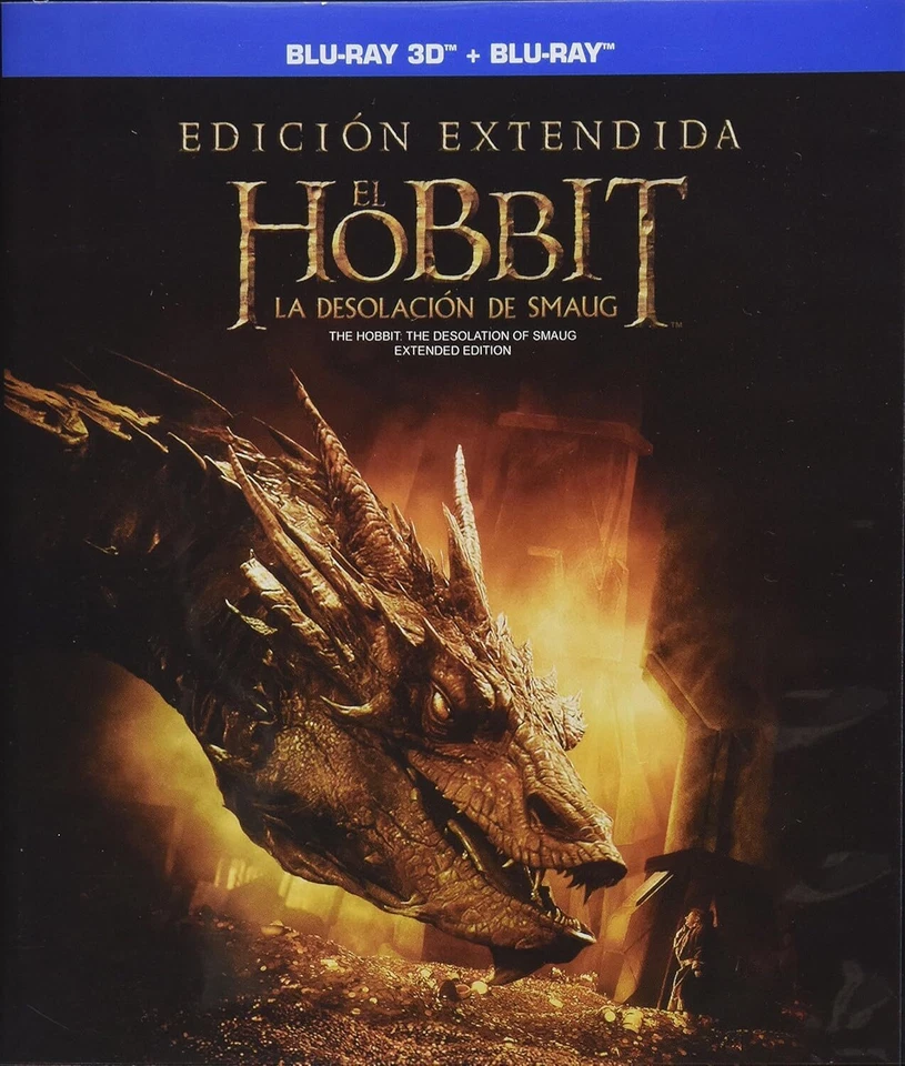 The Hobbit:The Desolution of Smaug (3D+Blu-ray)Lenticular Slipcover BRAND NEW!!! - Image 1 of 1