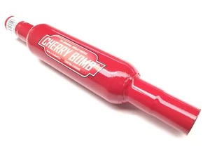 1x Cherry Bomb 3" Universal Mittelschalldämpfer Box Schalldämpfer rot - 5 JAHRE GARANTIE - Bild 1 von 1