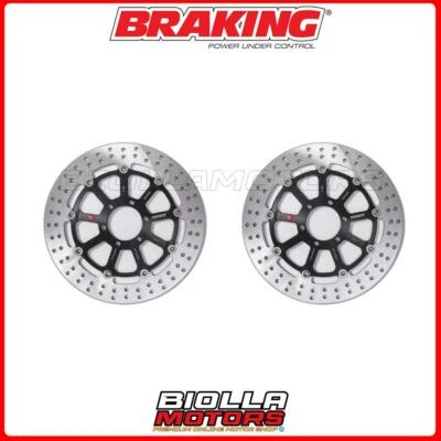 KIT DISCHI FRENO ANTERIORE BRAKING DUCATI MULTISTRADA double disk 620 2005 - 200 - Изображение 1 из 4