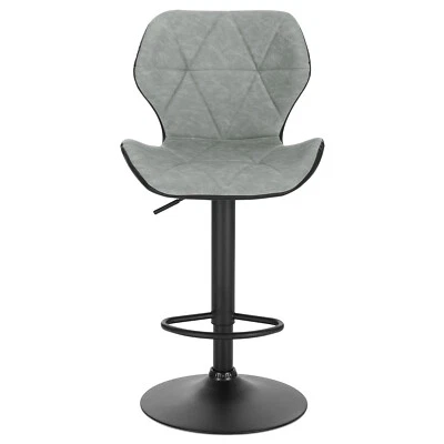 1/2/4/6x Barhocker Barstuhl mit Rückenlehne Höhenverstellbar 360° Drehbar Hocker - Bild 1 von 4