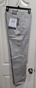 NWT Van Heusen Men’s Cool Flex Straight Fit Light Gray Dress Pants Choose Size - Afbeelding 1 van 10