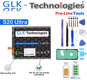 GLK para Samsung Galaxy S20 Ultra / S20 Ultra 5G EB-BG98ABY SM-988F Batería P R O - Imagen 1 de 6