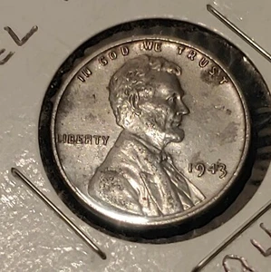 1943 steel penny ( FROM ESTATE SALE ) Ungraded ,Circulated - Picture 1 of 8