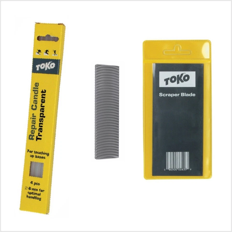 TOKO Belagsreparaturset SPORT Basic 3-teilig Transparent