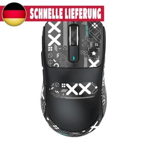 Kabellose 24-GHz-Maus 3 Modi Gaming-Maus für E-Sport-Gaming (schwarz rutschfest) - Bild 1 von 8