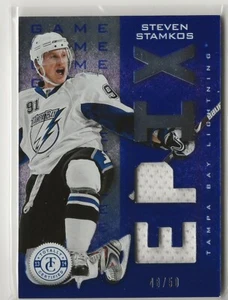 2013-14 Totally Certified EPIX Memorabilia Blue Game #ESS Steven Stamkos 48/50 - Picture 1 of 1