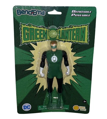 Figura de acción flexible Green Lantern Bend-Ems DC Comics Corps Hal Jordan ¡NUEVA! Foto 1 de 4