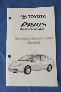 2001 Toyota Prius Emergency Response Guide Book TMS 00400-ERG02-0U OEM Revised - Bild 1 von 13