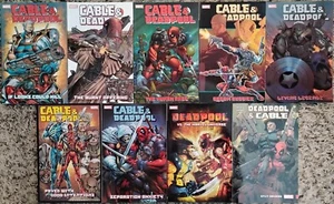 Cable & Deadpool 2004 graphic novel/TPB lot #1-7 COMPLETE SET++ Nicieza - OOP - Picture 1 of 13