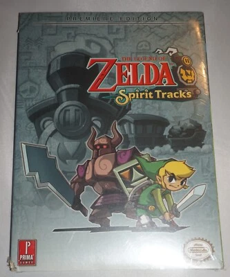 Legend of Zelda Spirits Tracks Prima Official Premiere Strategy Guide DS NEW - Image 1 of 2