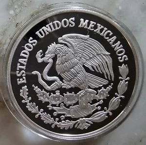 MDS MEXIKO MEXICO 5 PESOS 2006 PROOF "FIFA WORLD CUP GERMANY 2006", SILBER #Y - Picture 1 of 2