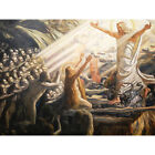 Joakim Skovgaard Christ In The Realm Of The Dead Extra Large Print Canvas Mural