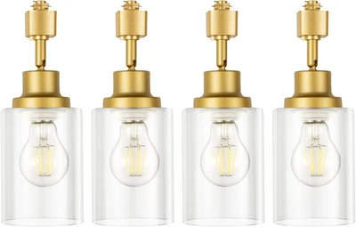 Cabezales de Iluminación de Pista Tipo H E26 Luz de Pista Techo Moderno para Cocina, Compatible Foto 1 de 4