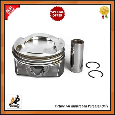 FOR BMW 3.0L PETROL N55B30A PISTON WITH RINGS 0.50mm X1 3 SERIES OEM 11258619196 - Image 1 of 2