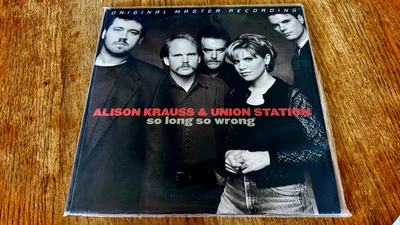 ALISON KRAUSS  @  UNION STATION     SO LONG SO WRONG  (2) MFSL   LP  VINYL  MINT - Image 1 of 2