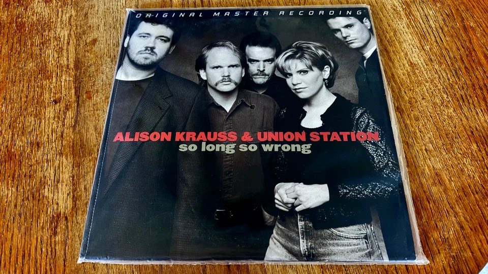 ALISON KRAUSS  @  UNION STATION     SO LONG SO WRONG  (2) MFSL   LP  VINYL  MINT - Image 1 of 2