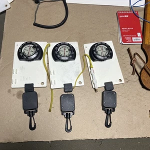 3 Scuba Diving Compass Clip On - Picture 1 of 5