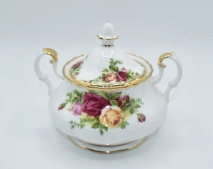 Azúcar Royal Albert Old Country Roses con tapa de dos asas. - Imagen 1 de 8