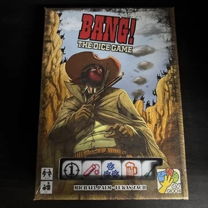Bang The Dice Juego Fiesta Familiar Juego de Cartas de Davinci Games DVG 9105 Precintado - Imagen 1 de 3