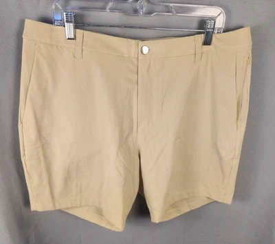 Malla corta de ventilación Lululemon Commission Classic Fit para hombre talla 36 amarillo/verde Foto 1 de 4