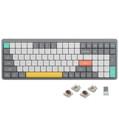 Air96 V2 Wireless Mechanical Keyboard,100 Keys RGB Backlit Keyboard,Supports ... - Image 1 of 4