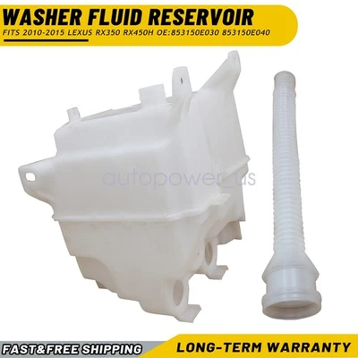 Fits 2010-2015 Lexus RX350 RX450H Washer Fluid Reservoir 853150E030 853150E040 - Image 1 of 4