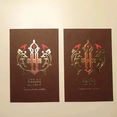 2 X Serge Lutens Perfume Blotter/Advertising Cards New Released 2025 Royaume — 第 1/2 张图片