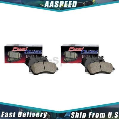 Conjunto de pastilhas de freio dianteiro traseiro para Chrysler Pacifica 2004 2005 2006 2007 2008 - Imagem 1 de 4