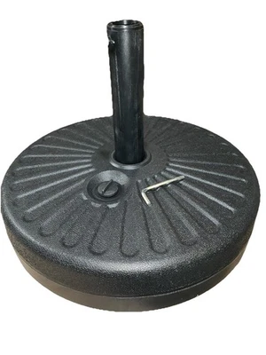 Abble 46 磅 露台 伞底座 重型 HDPE 圆形水  — 第 1/4 张图片