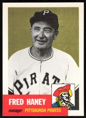 1991 Topps Archives 1953 #316 Fred Haney   - FREE SHIPPING - Image 1 of 2