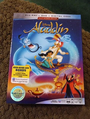 Aladdin The Walt Disney Signature Collection Blu-ray + DVD Sealed With Slipcover - Bild 1 von 2