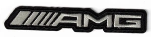 Mercedes Benz AMG Motorsports Auto Car Embroidered Iron-on Patch - Picture 1 of 2