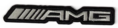 Mercedes Benz AMG Motorsports Auto Car Embroidered Iron-on Patch - Image 1 of 2