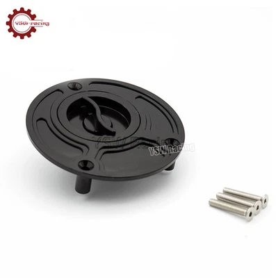 For Yamaha MT-07 FZ-07 FZ-09 MT-09 2014-2020 CNC Gas Cap Tank Fuel Cover Keyless Foto 1 de 4