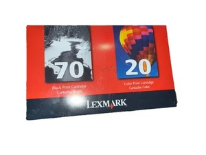 Lexmark 70/20 Black & Color Combo Pack Ink Cartridges 2005 - Picture 1 of 1