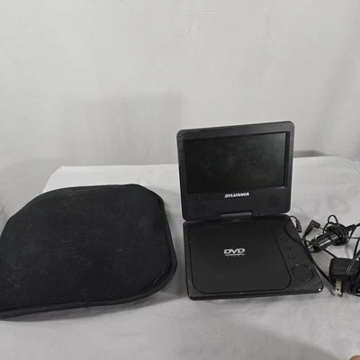 Sylvania SDVD7040B 7” LCD Reproductor de DVD Portátil Reproductor de CD-Pantalla Giratoria con Estuche Foto 1 de 4