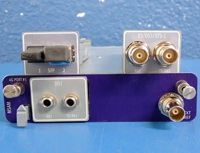 JDSU MSAM C0400 4G MultiServices Application Module - Image 1 of 4