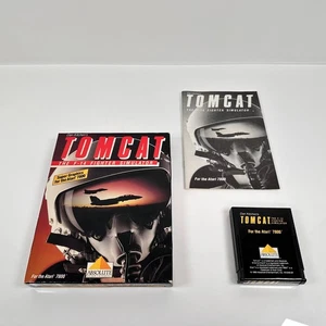 Atari 7800 Tomcat: The F-14 Fighter Simulator Vintage Complete Set - Picture 1 of 9