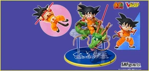 F BANDAI Dragonball Z S.H.Figuarts Figure Son Gokou & Dragon 40th Edition NEW - Picture 1 of 9