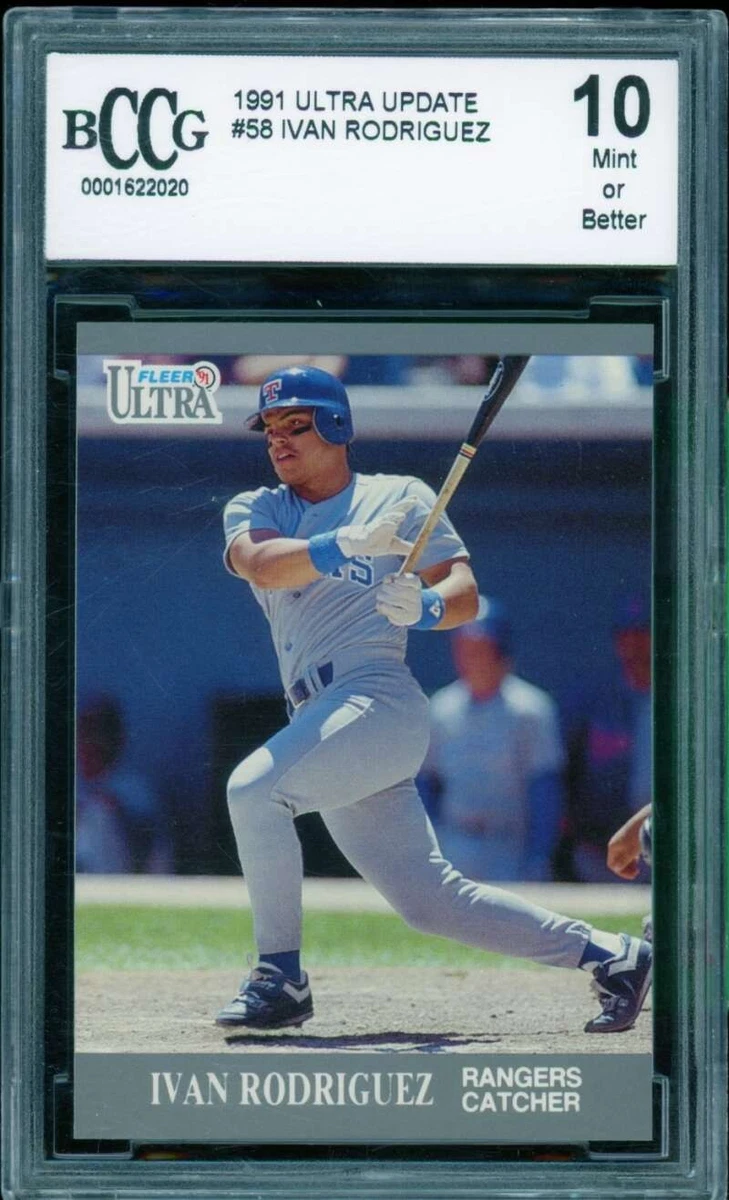 Ivan Rodriguez Grade 10 Baseball Trading Cards & Accessories for