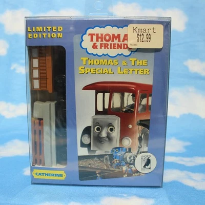 THOMAS AND THE SPECIAL LETTER Tank Friends VHS 2002 *SEALED* with Wooden Toy - Image 1 of 4