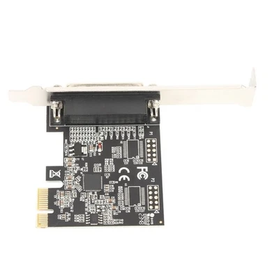 Pcie Expansion Card Pci Express 1X Ieee 1284 Db25 Parallel Port Printer Port Wi - Image 1 of 4