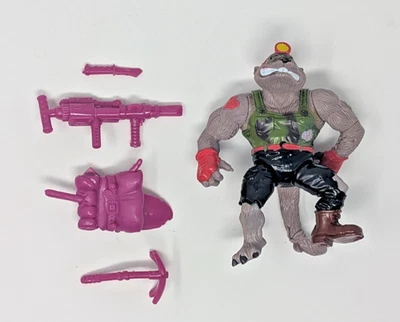 100% COMPLETE TMNT Dirtbag Teenage Mutant Ninja Turtles 1991 Toy Figure Vintage - Image 1 of 4