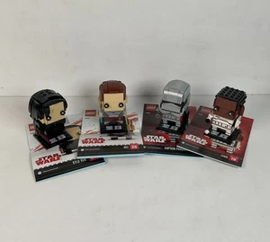Lego Brickheadz Finn 41485 Phasma 41486 Rey & Kylo Ren 41489 - Imagen 1 de 9