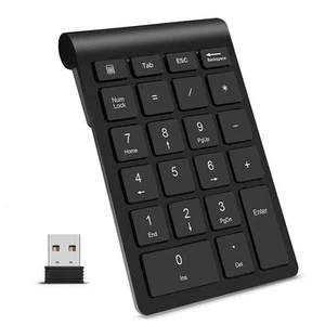 22-Tasten-Zifferntastatur, 2,4 G, Kabellos, Tragbar, Ergonomisch, Digitaler5116 - Bild 1 von 10