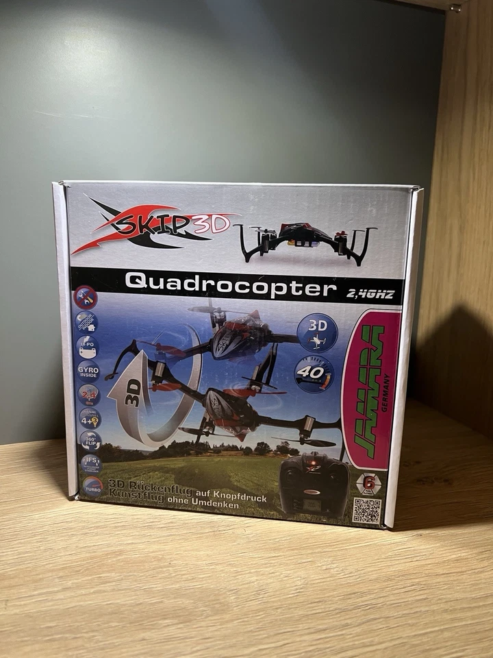 Jamara Skip 3D Quadrocopter Drohne Kunstflug 2,4 GHz - Bild 1 von 4