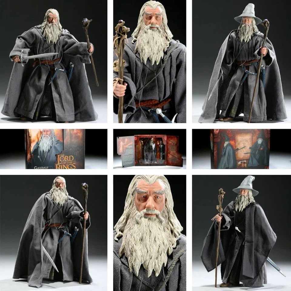 Herr der Ringe Gandalf the Grey 1:6 Figur Sideshow 30,5 cm OVP Neu - Bild 1 von 4