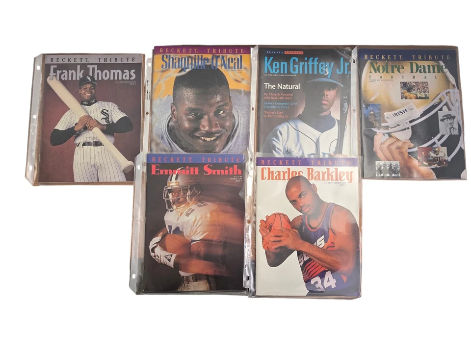 Revista homenaje a Beckett - Grupo de 6 - Algunos de los mejores jugadores deportivos  Foto 1 de 2