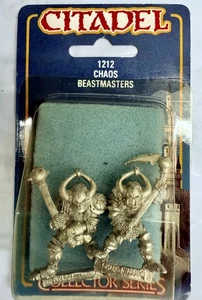 Warhammer Rogue Trader Chaos Beast Masters RARE Bister Pack 2 figures NM - Picture 1 of 4