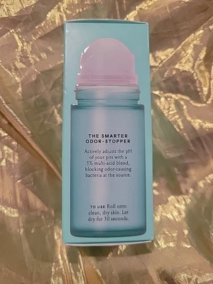 2 Pack billie AHA Deoderant pH Adjust Odor Preventing Roll On 1.7oz Tidal Rose - Image 1 of 4